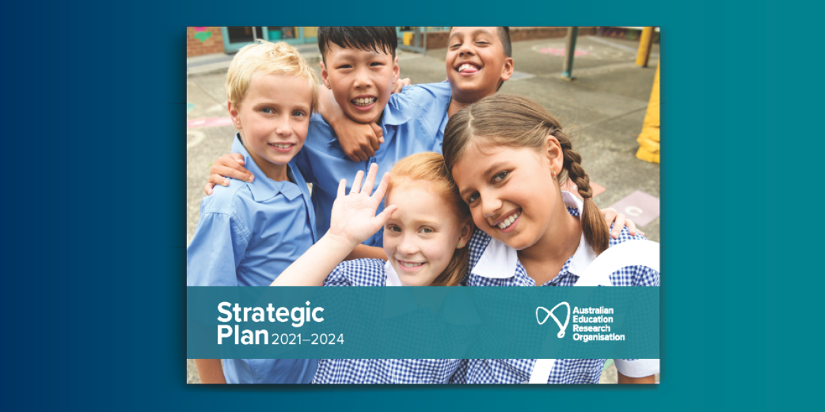 AERO Strategic Plan cover with school children