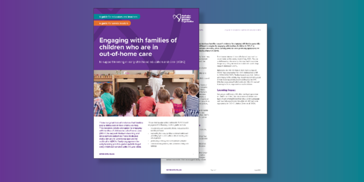 Guide for  Primary tabs View(active tab) Edit Delete Revisions Clone Engaging with families of children who are in out-of-home care in ECEC