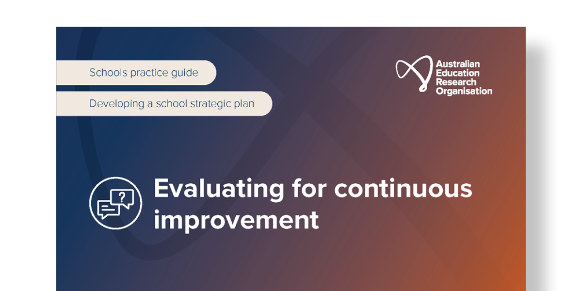 AERO guide to evaluating for continuous improvement